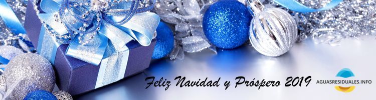 El equipo de AGUASRESIDUALES.INFO te desea unas ¡Felices Fiestas y un Próspero año 2019!