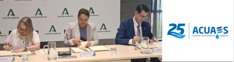Firmado el convenio para invertir 35 M€ en las obras de la nueva EDAR y la mejora del saneamiento de Barbate y Zahara en Cádiz