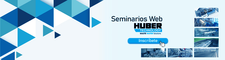 HUBER presenta un completo Calendario de Webinar para los profesionales del tratamiento del agua