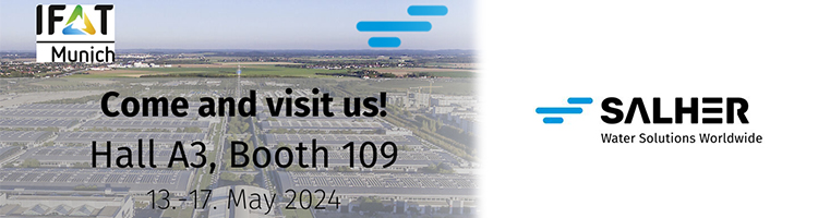 Salher regresa a IFAT Múnich 2024, del 13 al 17 de mayo