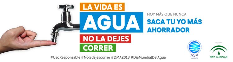 El sector andaluz del agua y la Junta presentan una campaña conjunta de consumo responsable
