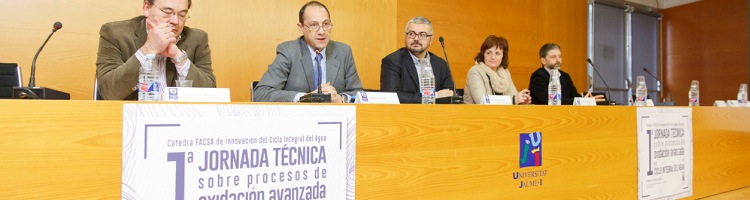 La Cátedra FACSA-UJI analiza los principales retos en depuración de aguas mediante procesos de oxidación avanzada