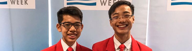 Con residuos de alimentos, jóvenes investigadores crean filtros de agua sostenible