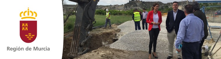 La Consejería de Agua de Murcia mejora el saneamiento en Archena con la construcción de un nuevo colector