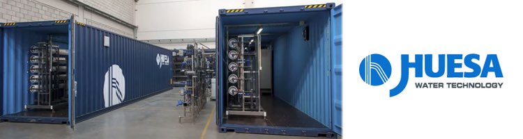 Soluciones contenerizadas para el tratamiento del agua de J. Huesa