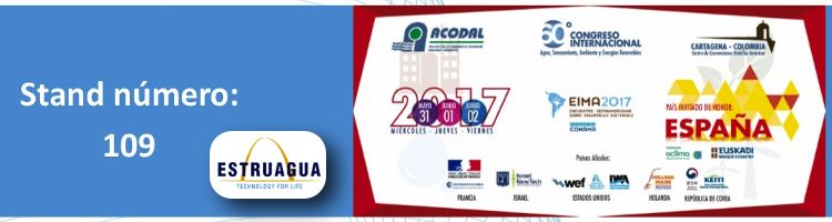 ESTRUAGUA estará presente en el 60º Congreso Internacional ACODAL de Colombia