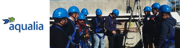 Aqualia mejora la cultura preventiva en todos sus contratos internacionales