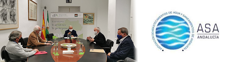 ASA aborda con el Defensor del Pueblo Andaluz las medidas de acción social de las empresas del agua para garantizar suministros básicos