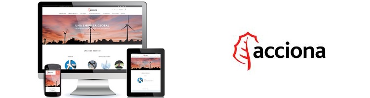 ACCIONA lanza nueva web siguiendo las tendencias del mundo digital