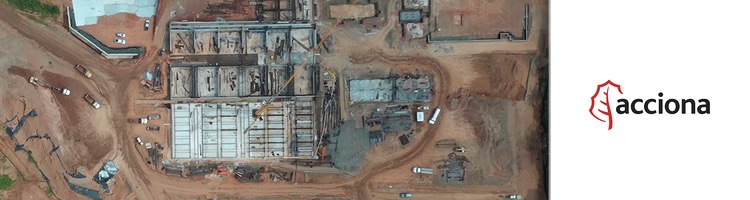 ACCIONA completa el primer año de construcción de la potabilizadora Ingeniero José G. Rodríguez, en Panamá