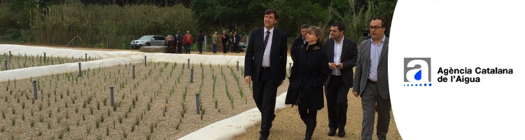 La ACA inaugura la EDAR de Bonastre en Tarragona basada en humedales artificiales
