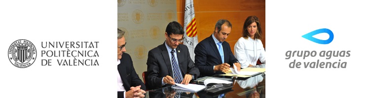Aguas de Valencia y la UPV firman un acuerdo de tres años para desarrollar conjuntamente proyectos de alta tecnología en materia de agua