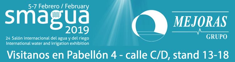 Grupo Mejoras presentará sus novedades para el sector del tratamiento del agua del 05 al 07 de febrero en SMAGUA 2019