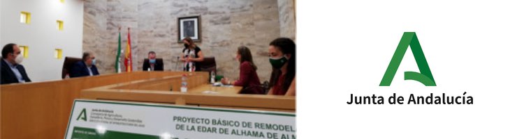 La Junta de Andalucía invertirá 8,5 M€ en la EDAR de Alhama de Almería y en el colector de vertidos del Medio Andarax