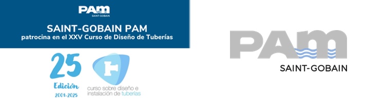 Saint-Gobain PAM patrocina el “XXV Curso sobre Diseño e Instalación de Tuberías”