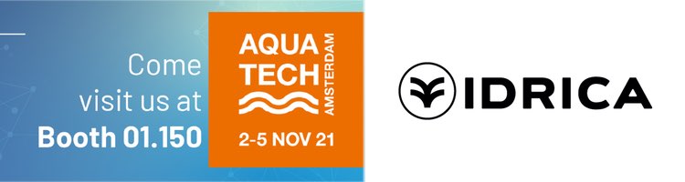 Idrica estará presente en Aquatech Amsterdam 2021