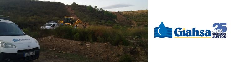 Concluye con éxito la reparación de la red que abastece a la Cuenca Minera de Huelva