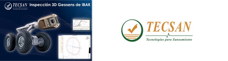 Inspección 3D Geosense de IBAK: información tridimensional de las redes de colectores
