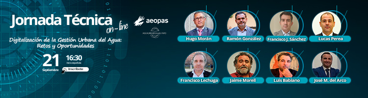 Jornada Técnica: PERTE sobre la Digitalización de la Gestión Urbana del Agua: Retos y Oportunidades