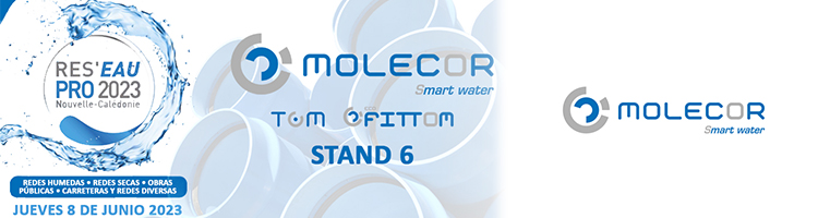 Molecor estará presente en RES’EAU Nueva Caledonia
