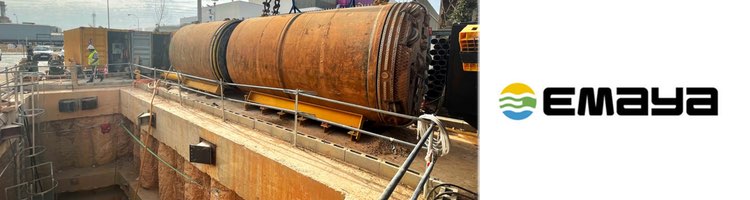 Comienza la excavación de un nuevo tramo del colector interceptor de Palma de Mallorca