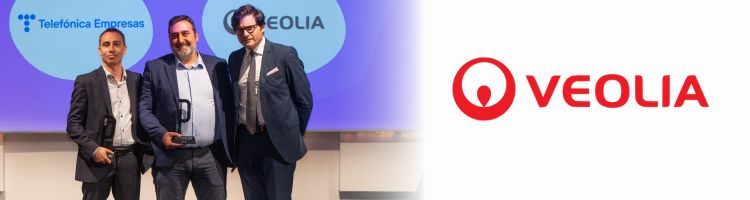 Veolia y Telefónica Empresas reciben el "Platinum Customer Experience Award" por su atención al cliente basada en IA