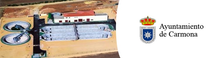 Comienza a funcionar tras la paralización de las obras en 2008 la estación depuradora de aguas residuales de Carmona en Sevilla