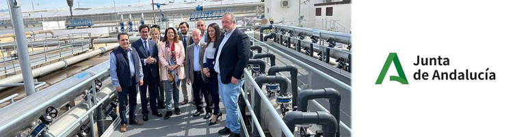 El Poniente almeriense gana 14 hectómetros cúbicos de aguas regeneradas tras inaugurar el terciario de El Ejido