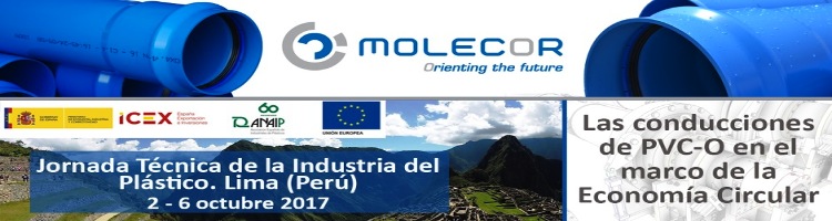 Molecor colabora en la Jornada Técnica de la industria del Plástico de Lima en Perú