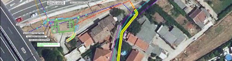 Autorizada la ampliación de la estación de bombeo de aguas residuales de Tui en Pontevedra