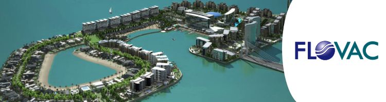 Inaugurado el resort Reef Island en Baréin con uno de los mayores sistemas de alcantarillado por vacío del mundo