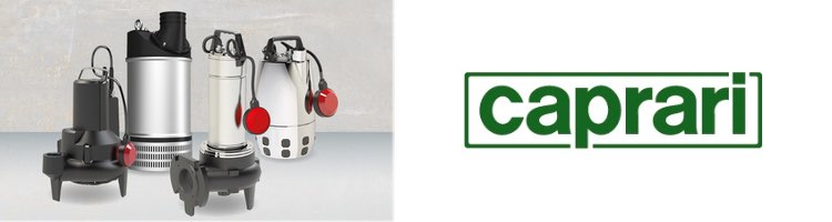 CAPRARI presenta su nueva gama de modelos de bombas sumergibles de drenaje y aguas residuales