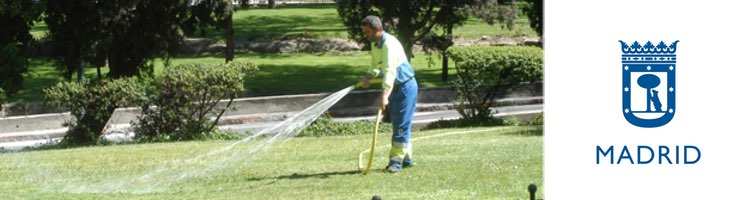 Las zonas verdes del Distrito C-Las Tablas de Madrid se suman al uso de agua regenerada