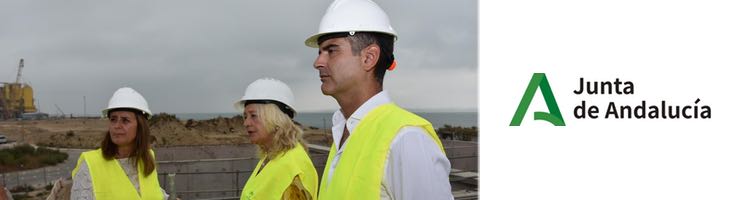 Las obras de la nueva EDAR de Puerto Real en Cádiz, avanzan tras una inversión superior a los 15,5 M€