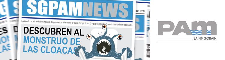 Saint-Gobain PAM lucha contra “el monstruo de las cloacas”