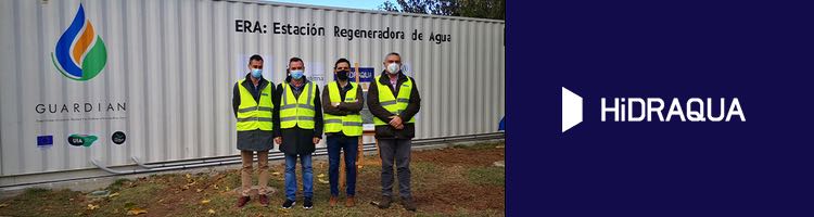 GUARDIAN pone en marcha la Estación Regeneradora de Agua que permitirá su reutilización para la prevención de incendios forestales