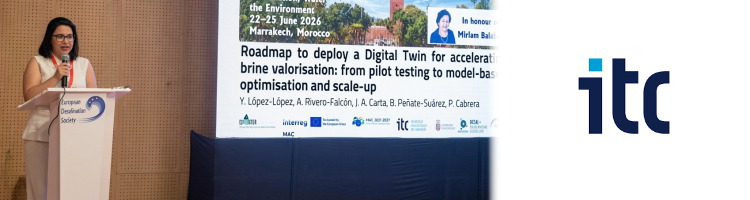 El ITC presenta en EDS EuroMed 2026 avances para mejorar la eficiencia, sostenibilidad y circularidad de la industria del agua