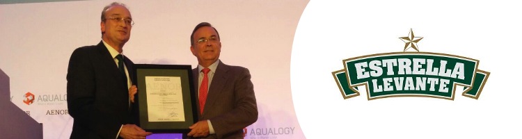 Estrella de Levante, primera cervecera española en recibir la certificación de huella hídrica