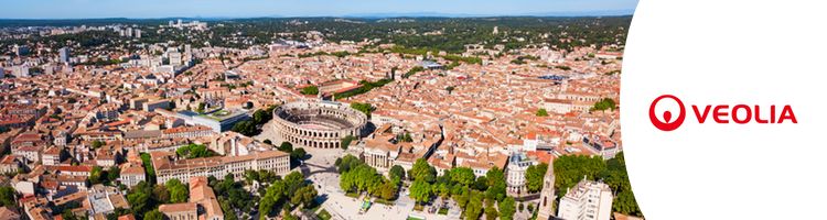 La ciudad de Nimes (Francia) elige a Veolia para la gestión de sus servicios de abastecimiento y saneamiento