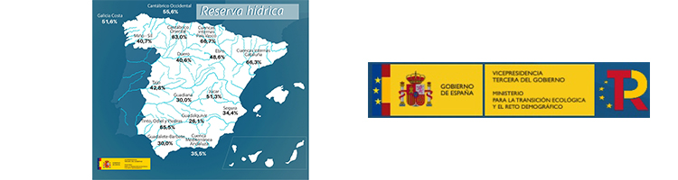 La reserva hídrica española se encuentra al 39 por ciento de su capacidad