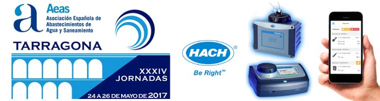 HACH presentará en AEAS sus nuevas Soluciones para Aguas Residuales y Agua Potable