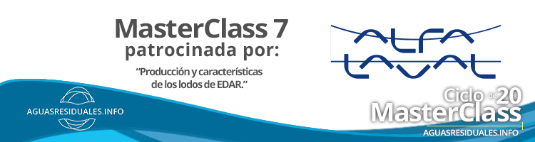 ALFA LAVAL patrocina y presenta sus soluciones en la MasterClass 7 sobre "Producción y características de los lodos de EDAR"