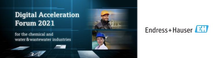 Forme parte del "Foro de Aceleración Digital 2021" para la industria química y del agua de Endress + Hauser