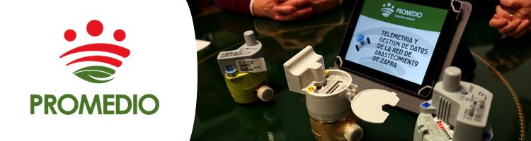 PROMEDIO introduce en Zafra los primeros contadores para la telelectura del agua