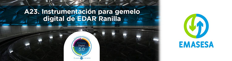 Instrumentación de última generación para hacer posible el gemelo digital de la EDAR Ranilla
