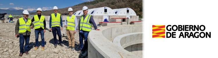El Instituto Aragon&eacute;s del Agua suma mejoras a las obras de la EDAR de A&iacute;nsa, con una inversi&oacute;n de 7,6 M&euro;