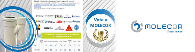 ¡Vota a Molecor en los Premios Untec 2024!
