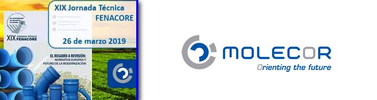Molecor colabora en la XIX Jornada Técnica de Fenacore en Madrid