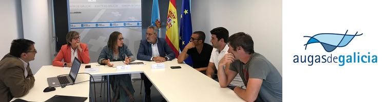 La Xunta expone al sector del mejillón de la ría de Pontevedra la aportación del nuevo emisario submarino