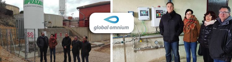 Global Omnium aplica una solución tecnológica con CO2 para mejorar el pH del agua de Andorra en Teruel